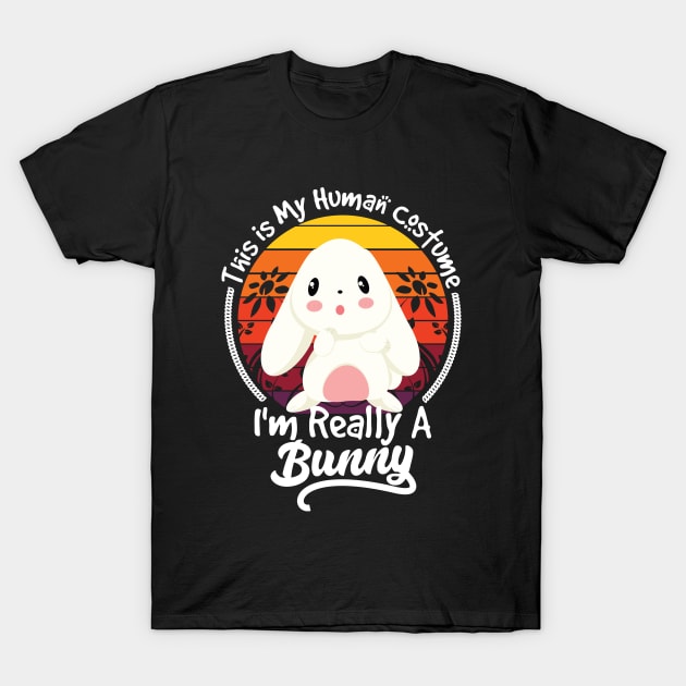 this is my human costume i'm really a bunny T-Shirt by youki